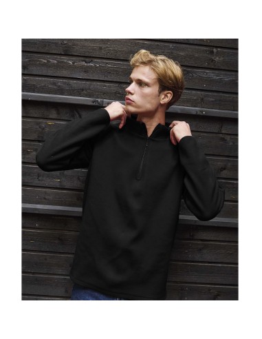 NEU-R73603-Recycled Fleece Quarter Zip
